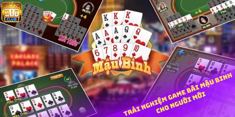 Thao tác trải nghiệm game bài cực dễ cho người mới