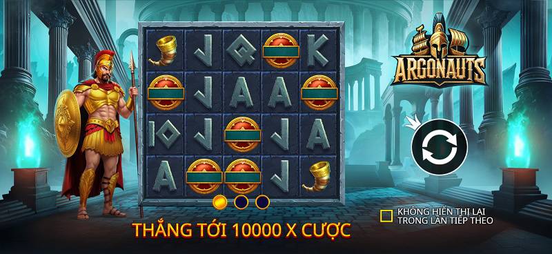Giới thiệu Argonauts Kubet và hệ thống biểu tượng, tính năng chính