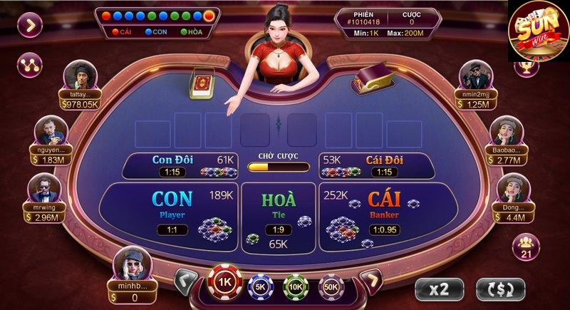 Thuật toán chia bài Baccarat Sunwin là gì?